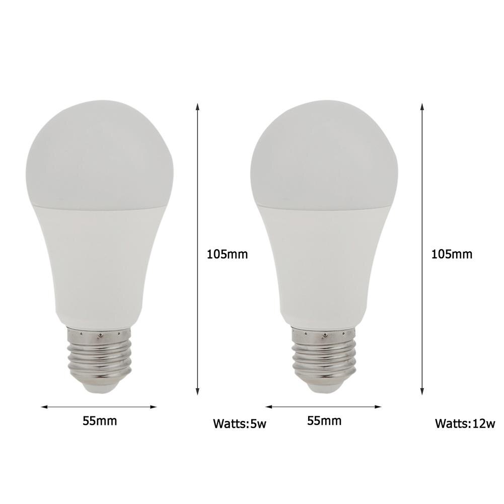 LED Sensor Light Bulb E27 Dusk to Dawn Light Bulbs Day Night Light Lamp for Home Lighting