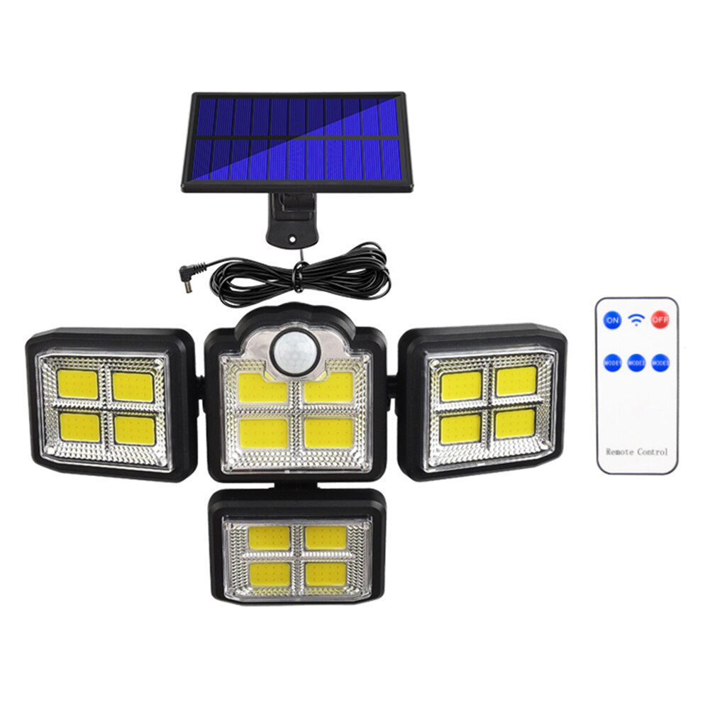 231LED Solar Powered Wall Light Outdoors IP65 Waterproof 3 Modes Motion Sensor Sunlight Solar Lamp for Garden Decoration Lights