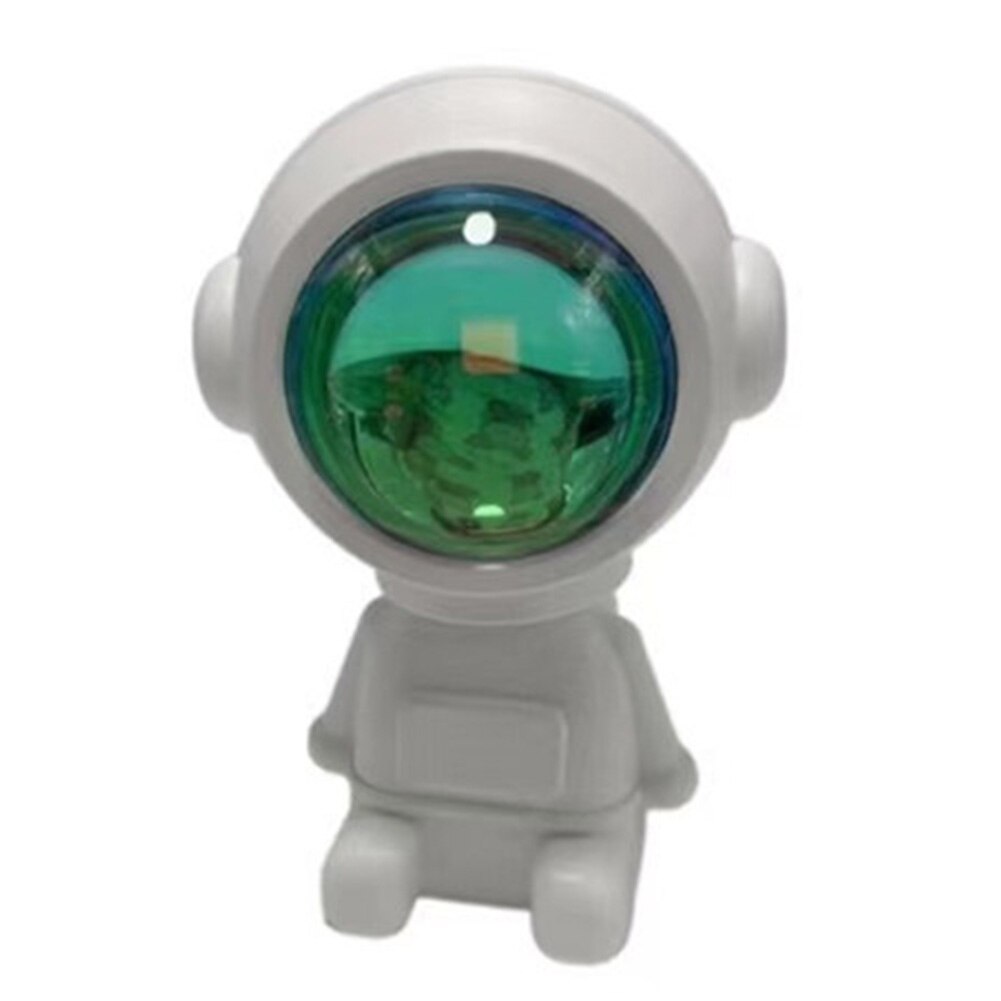 USB Robot Rainbow Sunset Red Projector LED Astronaut Projector Lamp Atmosphere Night Lights for Room Table Background Home Decor