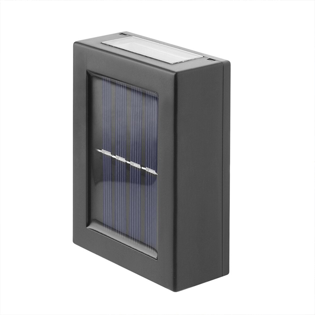 LED Solar Wall Light Outdoors Waterproof IP65 Porch Stairs Steps Wall Lamp Yard Garden Decoration Lighting Solar Lamps Dropship
