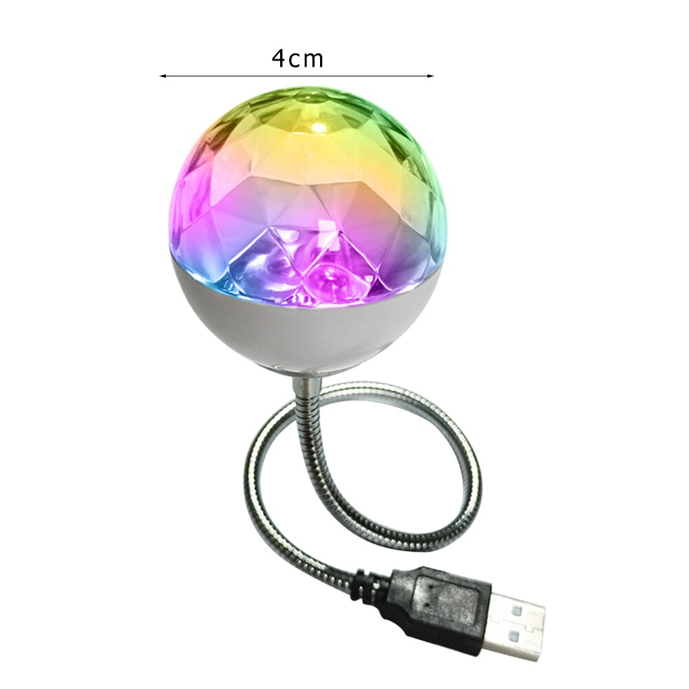 Mini Stage lights Mini RGB Projection lamp Christmas Party Decoration DJ Disco Ball Light Lamps Club LED Magic Effect Projector
