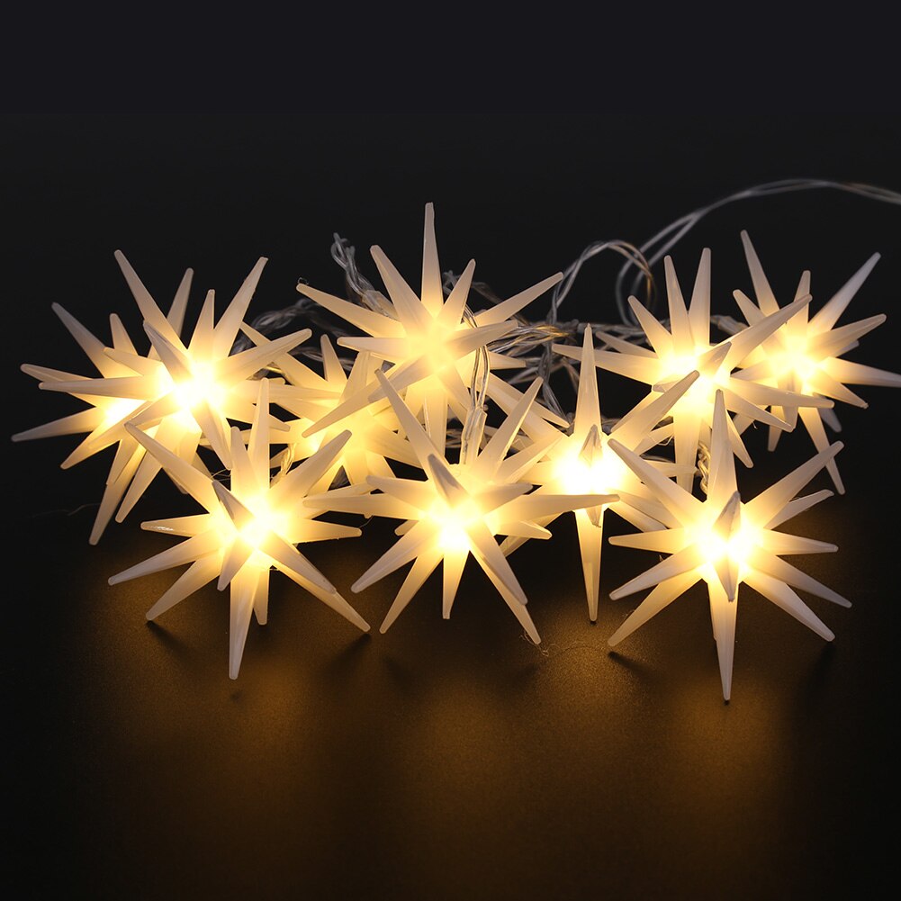 10/20 LED Star Fairy String Lights Christmas Illuminated Lighting Holiday Wedding Party Outdoor Indoor Decoration String Lamps