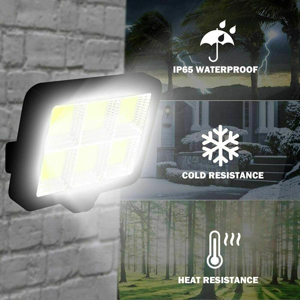 150 LED Solar Light Outdoor Wall Lamp PIR Motion Sensor IP65 Waterproof Garden Solar Lamp For Yard Patio Street Lighting