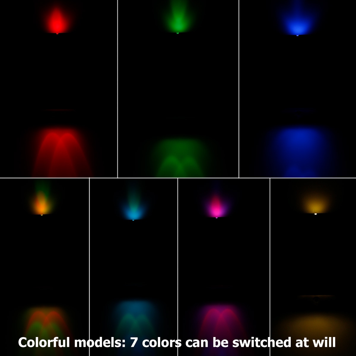 2 Pcs Solar Powered Light Garden Decor Xmas Outdoor Waterproof LED Light Wall Lamp IP65 LED Light Decoration for Patio Fence