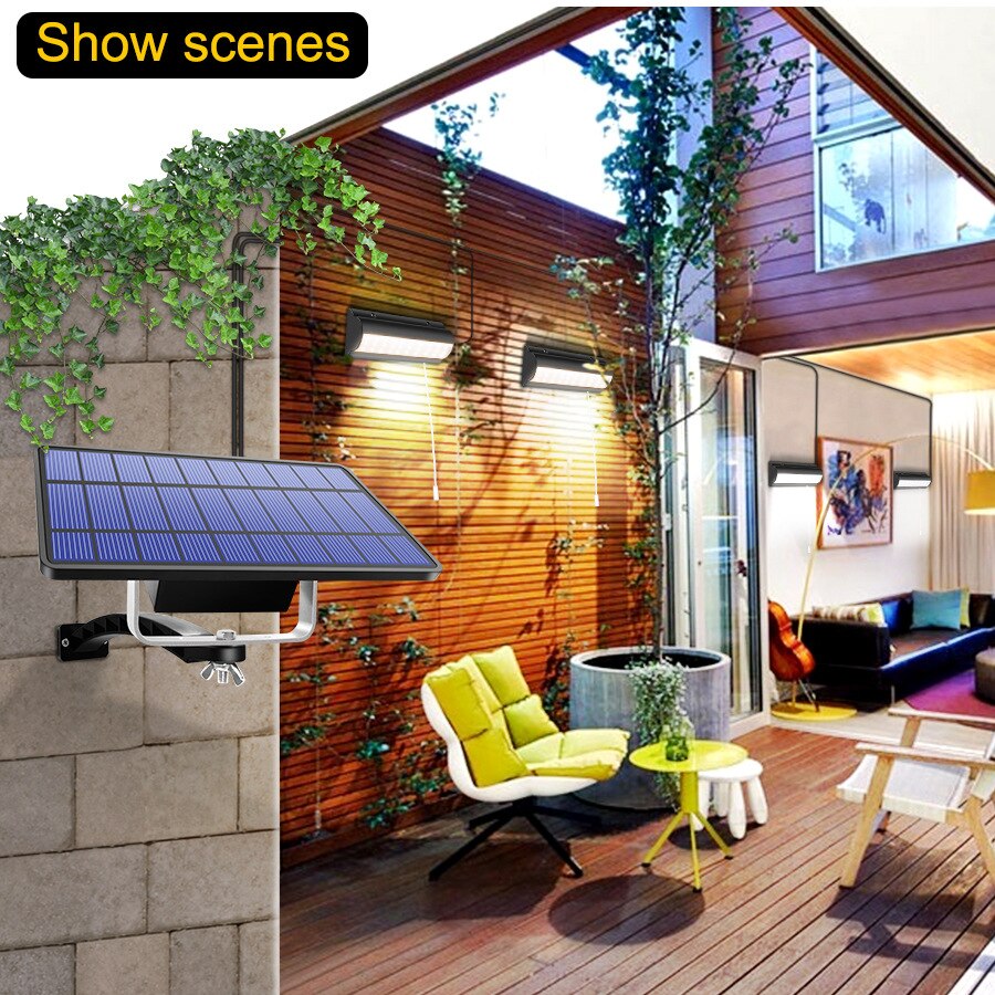 solar chandelier with switch and 3m cable for outdoor indoor porch balcony outdoor indoor automatic switch solar light