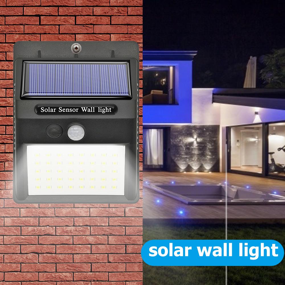 40LED Solar Lamp Motion Sensor Path Yard Street Environmental Protection and Energy Saving Waterproof Landscape Night Light