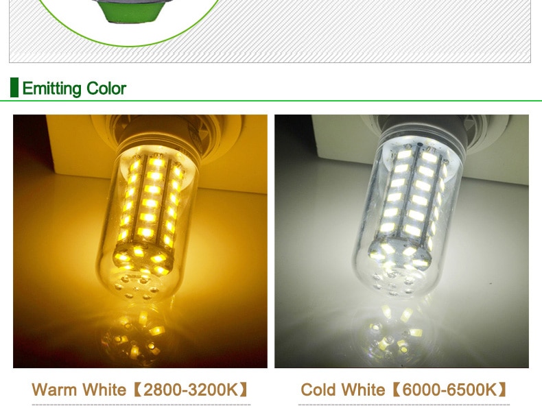 LED Bulb E27 LED Light Bulbs E14 LED Lamp 220V 6 Pcs/Lot Bombilla Chandelier Lighting for Home House Living Room