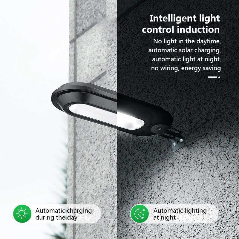 Solar Led Waterproof Light Outdoors Wall Lamps Wide Angle IP65 for Garden Patio Path Yard Street Lights Corridor Fixture
