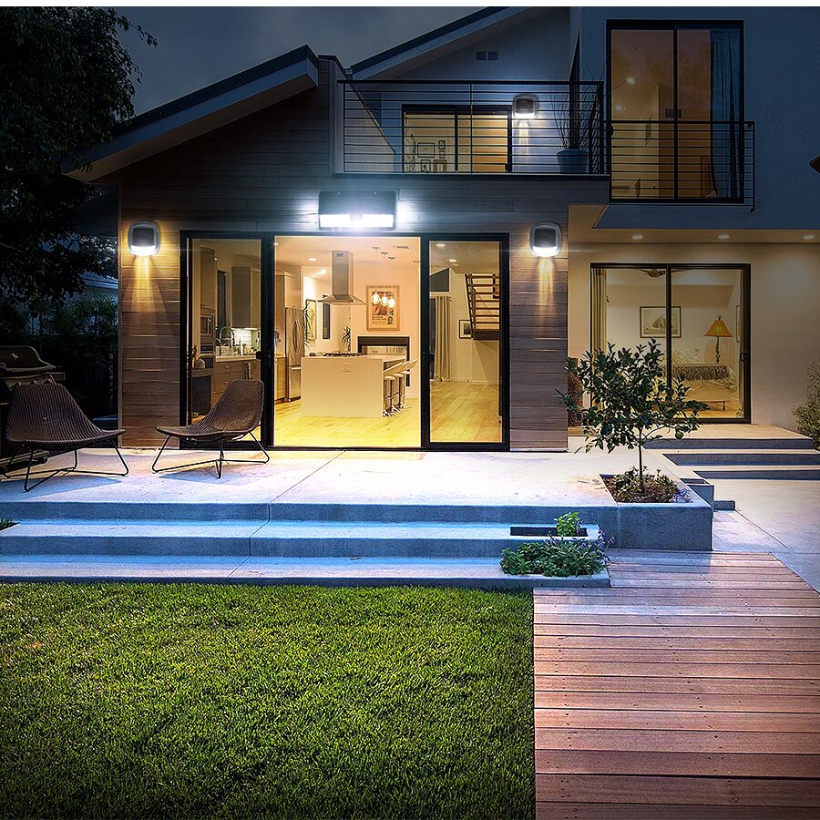 172 Led Outdoor Solar Powered Lamp IP65 1800Mah Waterproof For Home Yard Swim Pool Motion Human Body Spotlight Floodlight