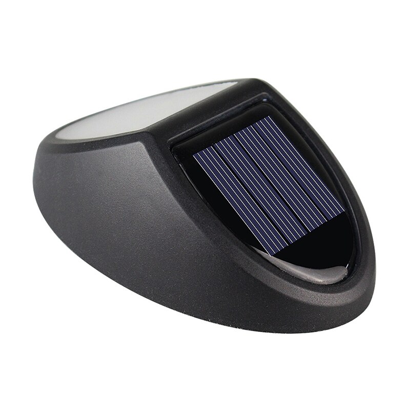LED Outdoor Solar Wall Lamp with Light Control Waterproof Sunlight Powered for Path Street Garden Decoration Villa Lighting