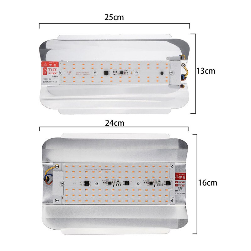 LED Grow Light 50W 100W Full Spectrum Phyto Flood lights Iodine Lamp AC 220V LED Grow Lamp Waterproof ip65 Support Dropship