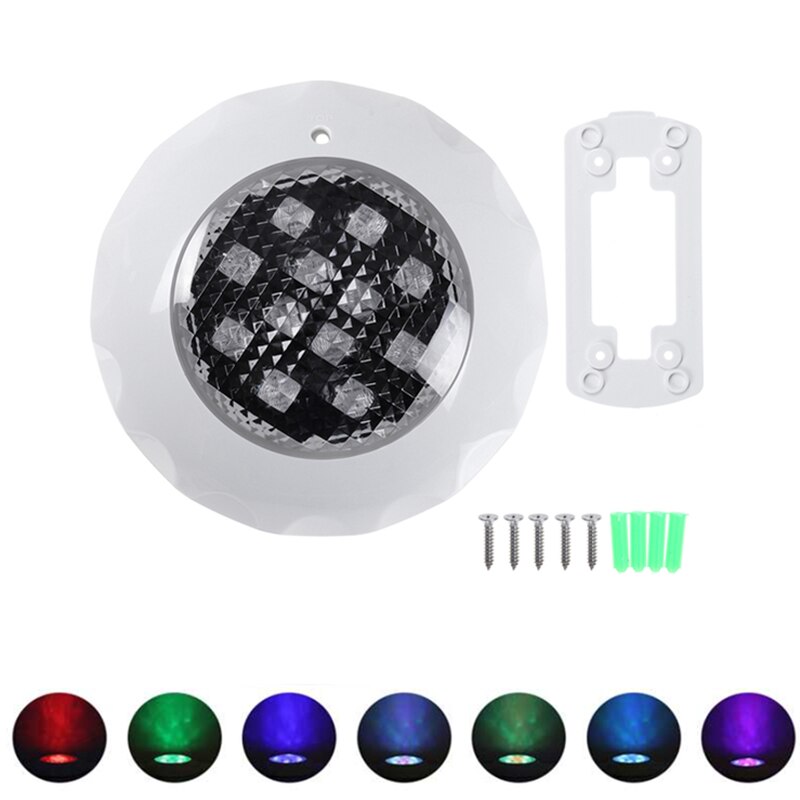 Led Swimming Pool Light IP68 Waterproof AC12-24V Outdoor RGB UnderWater Light Pond Led Spotlight Support