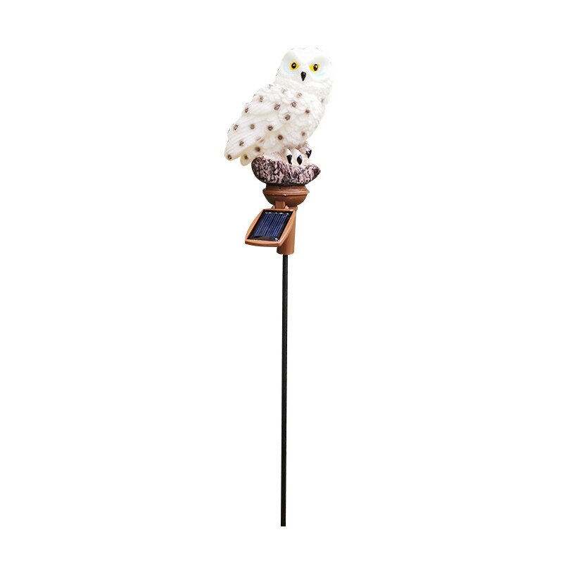 Solar Powered Garden LED Lights Owl Animal Pixie Lawn Ornament Waterproof Lamp Unique Christmas Lights Outdoor Solar Lamps