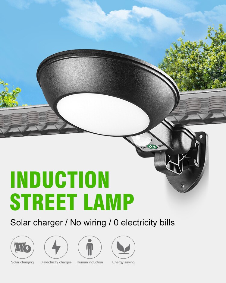 32 LED Solar Light Outdoor Solar Lamp PIR Motion Sensor Solar Powered Sunlight for Garden Decoration Street Light