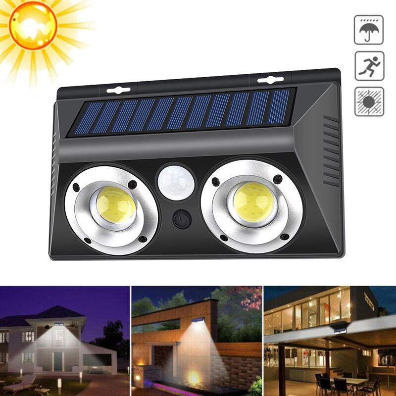 32/40LED Solar Light Outdoor Solar Lamp PIR Motion Sensor Wall Lamps IP65 Waterproof Solar Sunlight Powered Garden Street Light