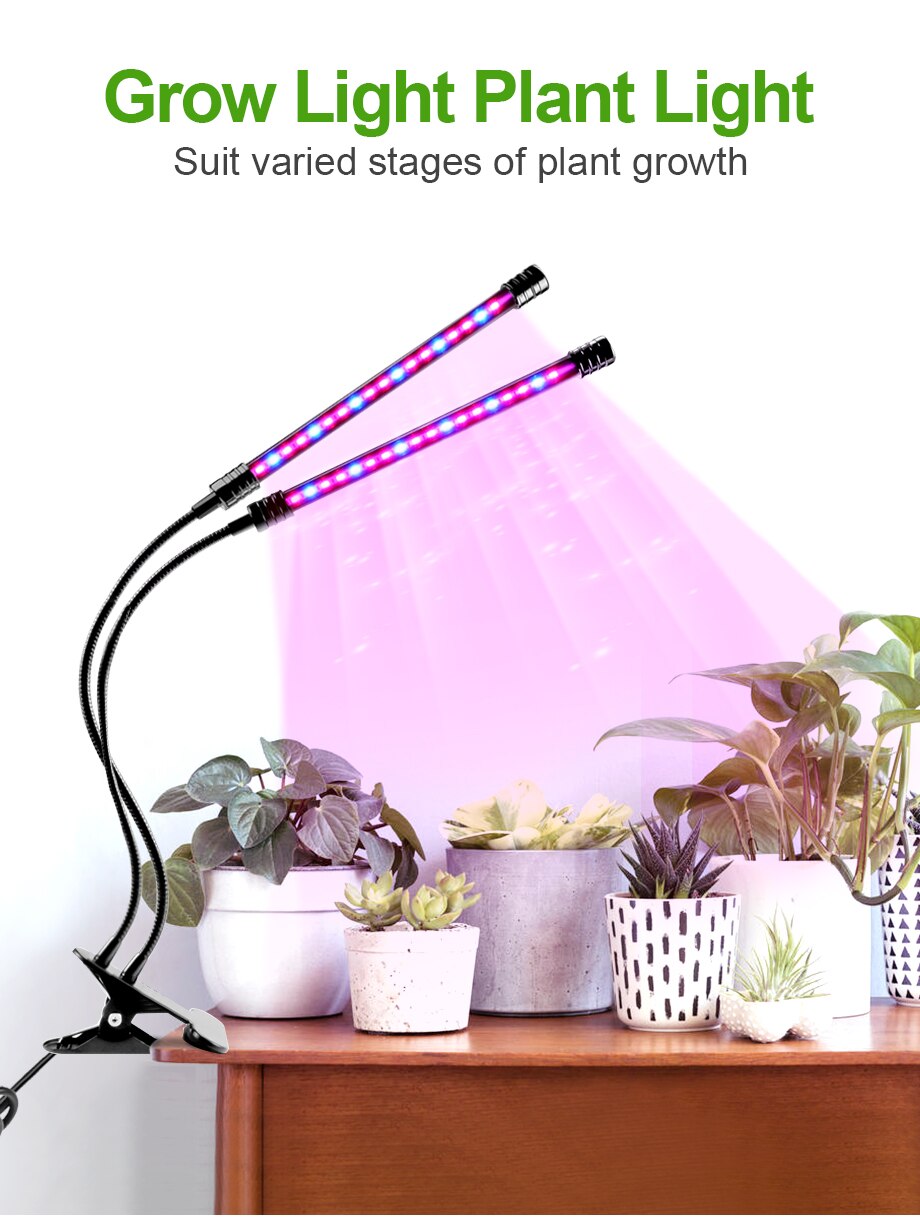 Led Grow Light USB Phyto Grow Tent Lamp Full Spectrum Fitolampy for Indoor Plants Seedlings Flower Indoor Fitolamp Grow Box