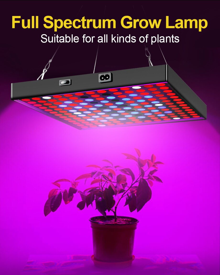 LED Grow Light Full Spectrum 2000W Phytolamp for Indoor Plant 2835 Leds 265V Phyto Growth Lamp Hydroponics Phytolamp for Plants