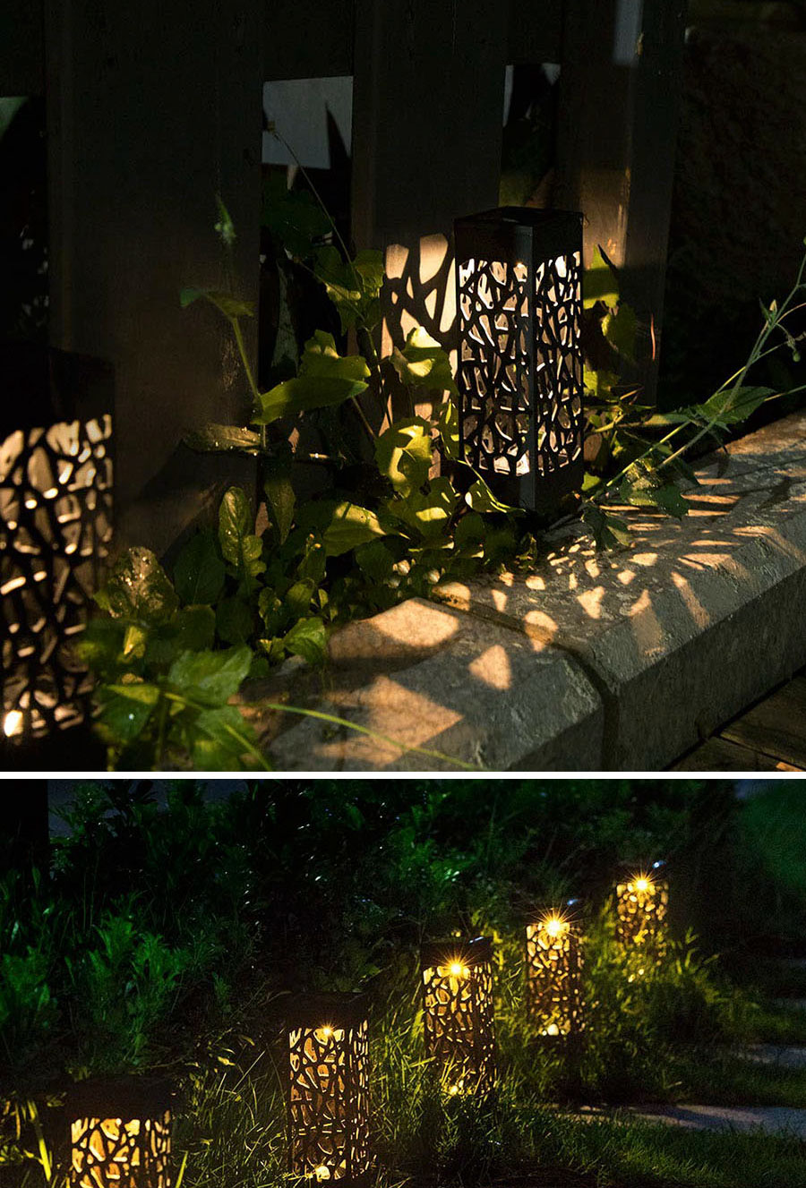 Solar Pathway Lights Outdoor LED Solar Garden Light Waterproof Landscape Lighting for Lawn Patio Yard Garden Walkway