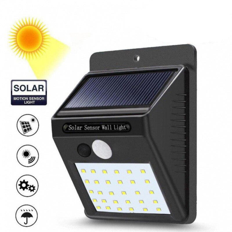 Solar Led Light Outdoor Solar Lamp with Motion Led Sensor Light Solar Powered Sunlight Spotlights for Garden Decor Fairy Garden