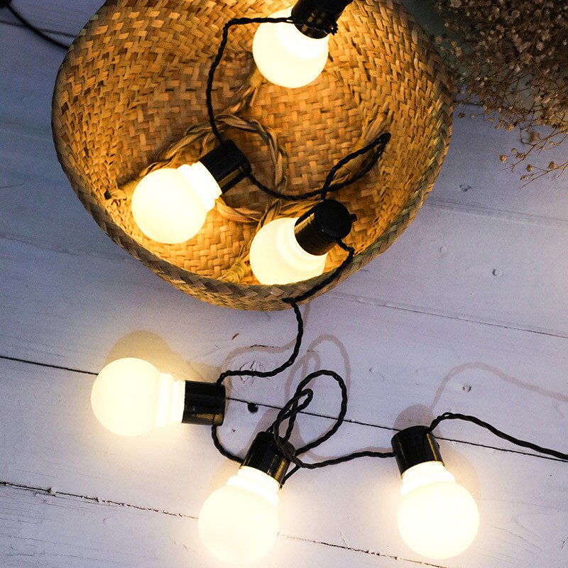 Outdoor Garland Street LED G50 Bulb Energy String Light As New Year Christmas Decoration Lamp for Home Indoor Holiday Lighting