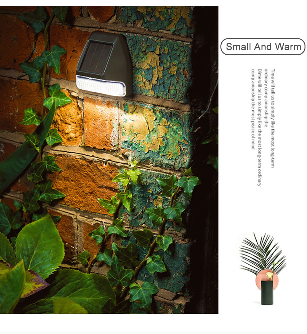 Outdoor Super Bright Solar Wall Light Waterproof Solar Street Light Garden Lamp Night Lamp For Outdoor Patio Garden Deck Yard