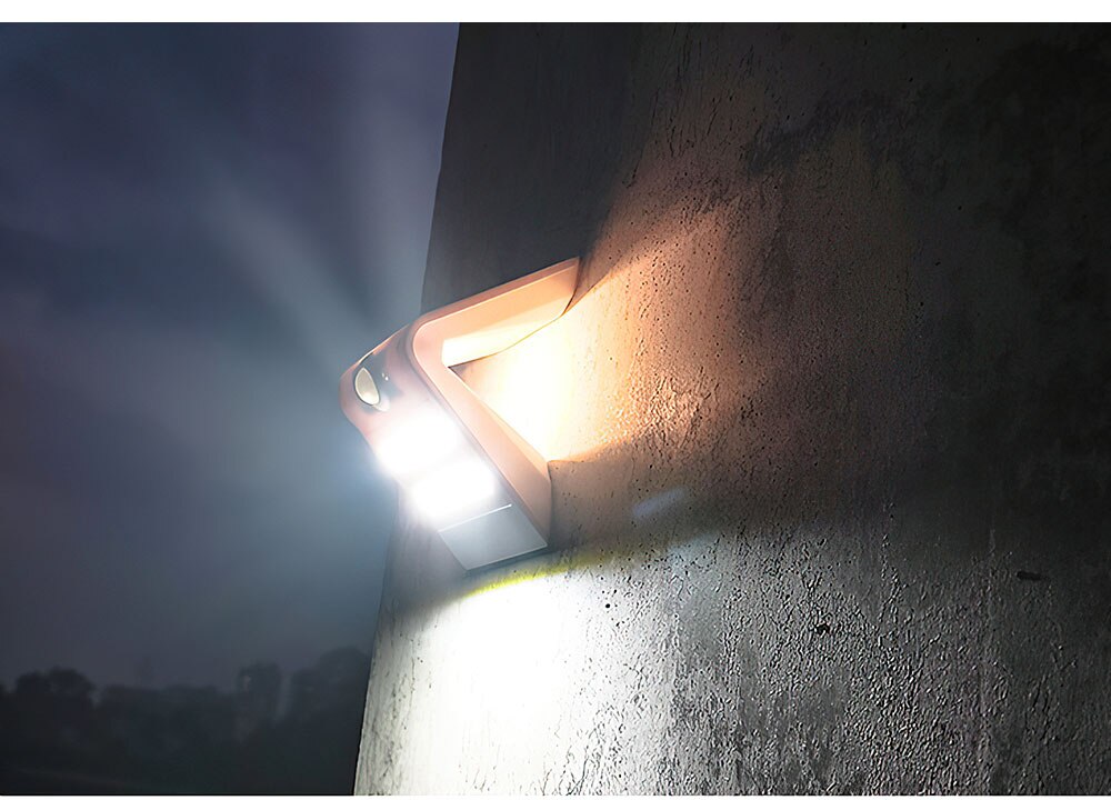 Super Bright COB Outdoor Solar Lights With Motion Sensor Garden Decoration Lighting IP65 Waterproof Courtyard Solar Wall Lamp