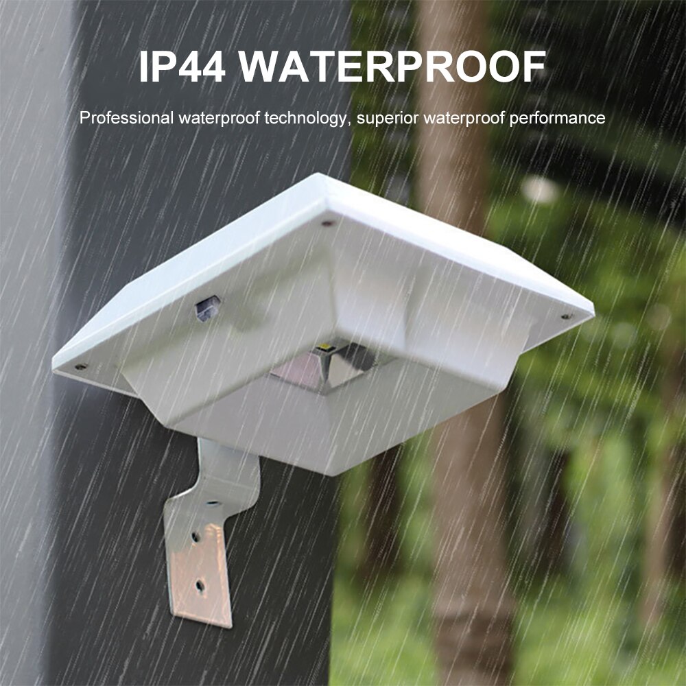Outdoor PIR Motion Sensing Solar Light Fence IP44 Waterproof Night Light For Garden Decoration Gate Fence Wall Courtyard Cottage
