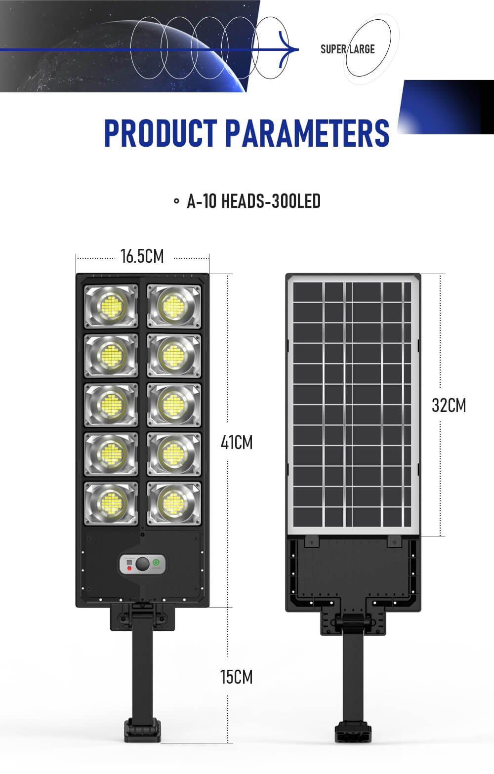 LED Super Bright Outdoor Solar Lamp Waterproof Ultra Wide Lighting Street Light Human Induction Motion Sensor Yard Wall Lights