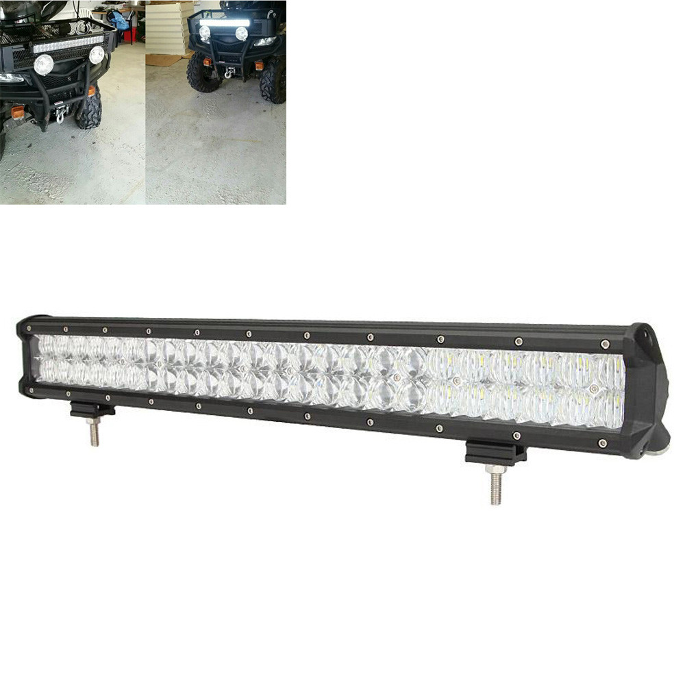 23inch 240W Waterproof IP 68 Spot Flood Combo 5D Lens LED Light Bar Flood Spot Combo Work Lamp SUV ATV 4WD