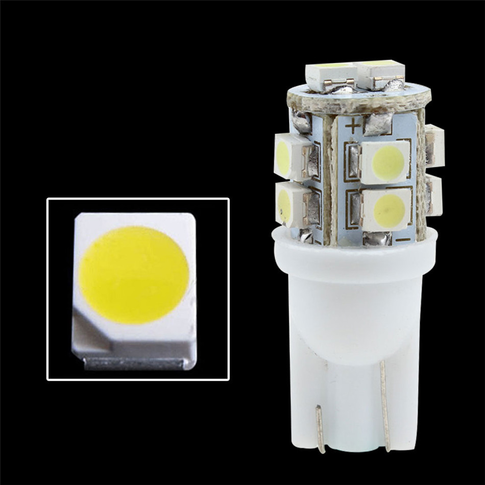 20PCS Universal Car 10 SMD 1210 LED Light T10 Side Wedge Bulb Super White Lamp Turn Signal Light Corner Light Side Marker Light