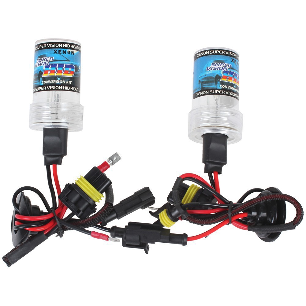 Cheap 12V 55W 3200LM 2 x H8 H9 H11 HID Bulb Xenon Headlight 2 x Ballasts with 5 Color Temperature Optional Made in China