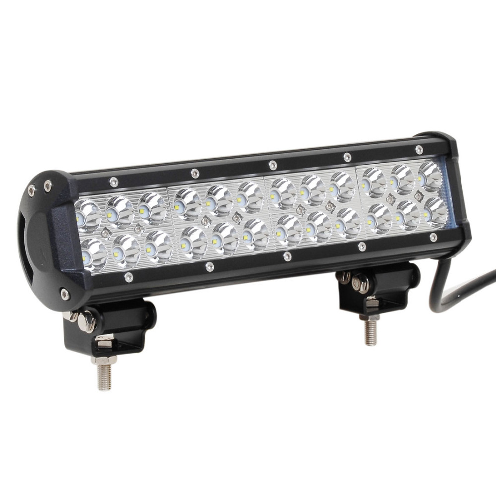 High Quality12 Inch 72W LED Work Light Bar Offroad 4X4 ATV Car Truck Fog Combo Lamp DC 10 30V Suitable for Indoor Outdoor uses