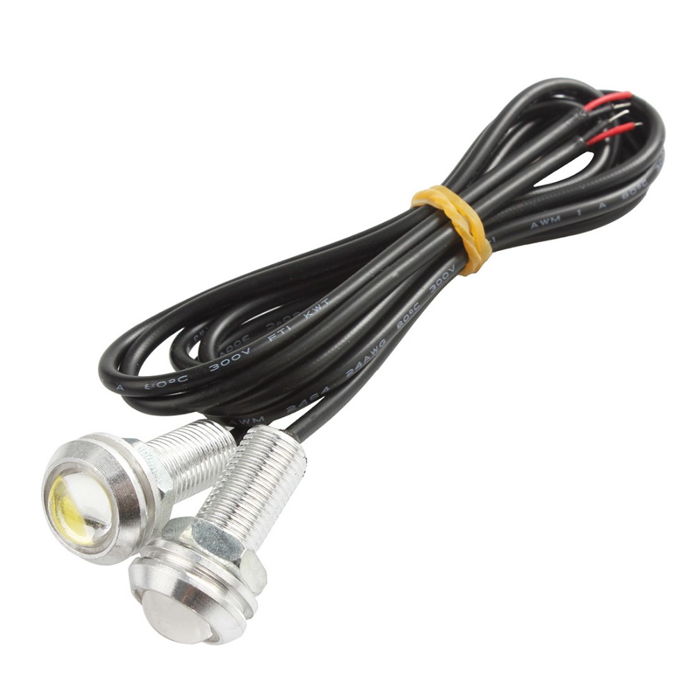 10Pcs 9W 12V White Light LED Eagle Eye Car Light Daytime Running Reverse Signal Rear Turn Lamp
