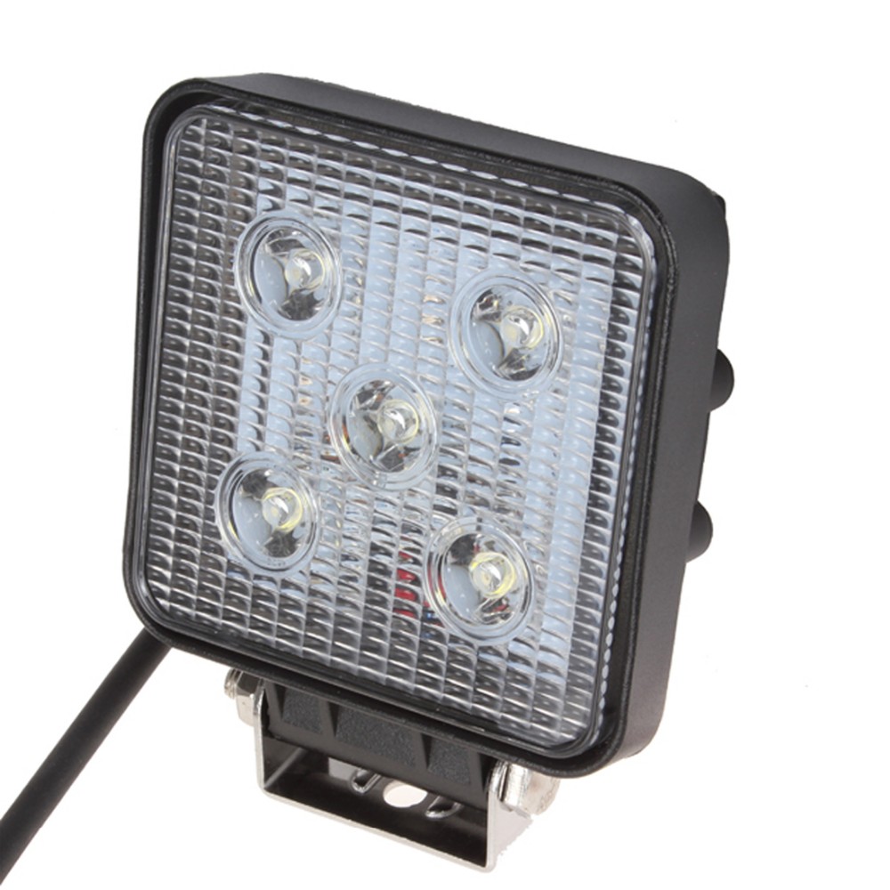 1000LM 15W High Power 5 X 3W Bead LEDs Square Offroad LED Work Light Car Lamp