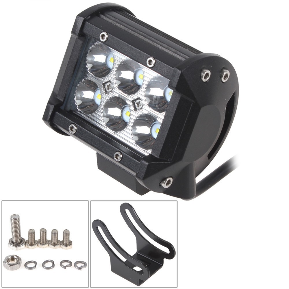 Sale 1440LM 18W LED Car Work Light Super Power Waterproof for Motorcycle Tractor Boat 4WD Offroad SUV ATV