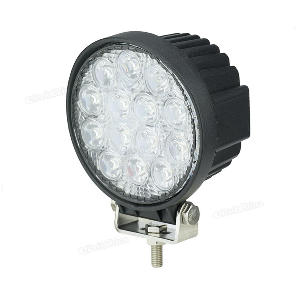 New 42W 14x LEDs Work Light Car Truck 4WD Offroad SUV ATV Lamp DC 10 30V Suitable for Car motorcycle fire engine etc