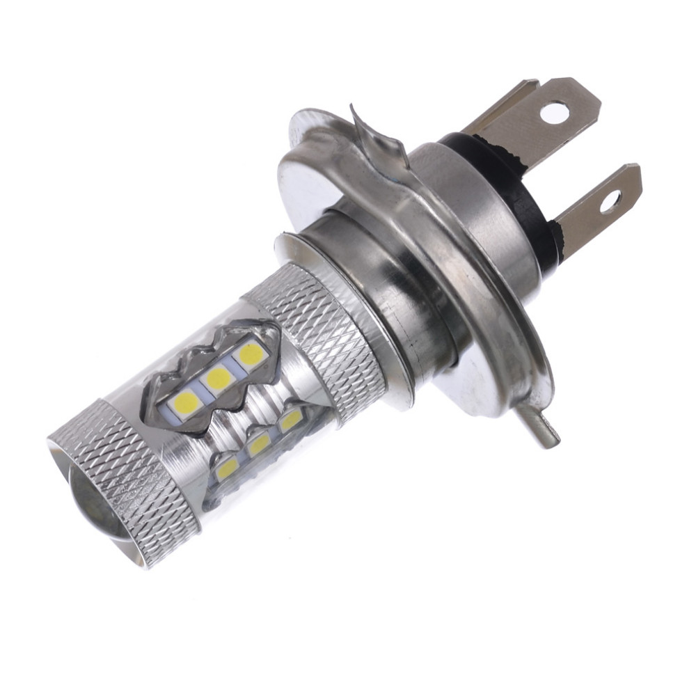 2 X H4 9003 HB2 80W Easy Installation High Power LED Fog Light Bulb High Low Beam Headlight 1500LM