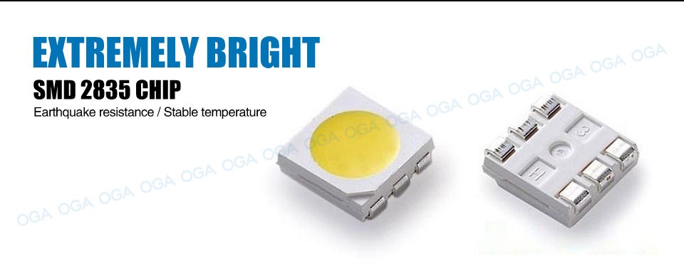 OGA 2 PCS High Power Canbus No Error SMD2835 T10 W5W 168 194 Car LED Clearance Door Reading License Plate Lamp Bulb