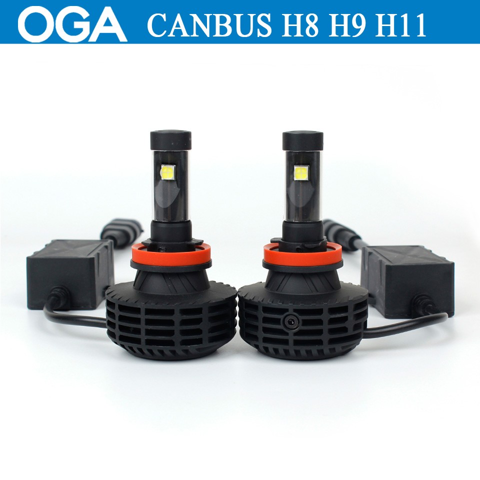 OGA 2PC CANBUS For LUXEON MZ CREE LED chips XHP50 Car LED Headlight Kit H4 HB2 9003 H7 H8 H9 H11 H13 9004 9005 HB3 9006 HB4 9007