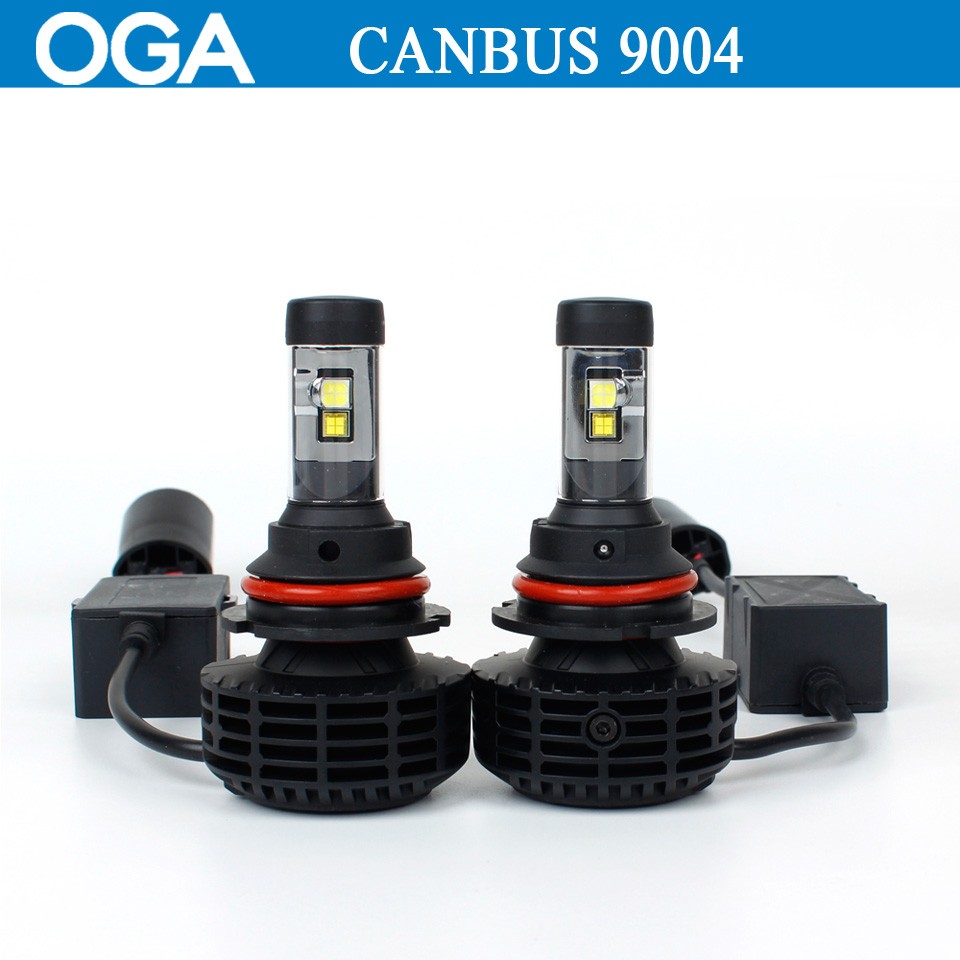 OGA 2PC CANBUS For LUXEON MZ CREE LED chips XHP50 Car LED Headlight Kit H4 HB2 9003 H7 H8 H9 H11 H13 9004 9005 HB3 9006 HB4 9007