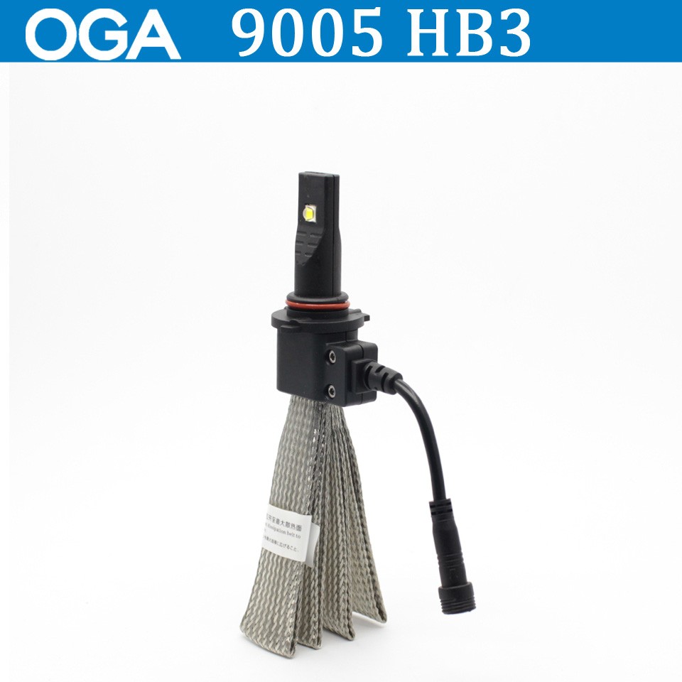 OGA 2PCS 20W 3000LM 880 881 H1 H3 H4 HB2 9003 H7 H8 H9 H11 9005 HB3 9006 HB4 CREE LED chips Auto headlamp Bulb Plug Play