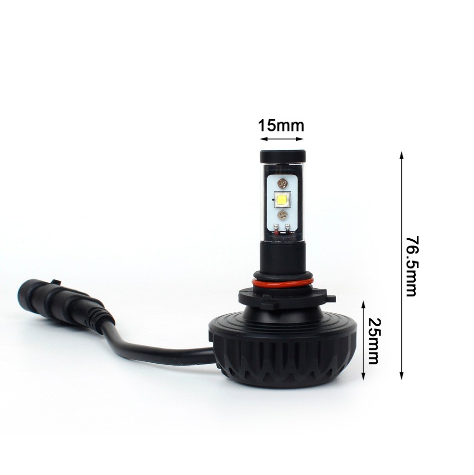 OGA 2PCS 9005 HB3 CREE LED chips Car Headlight Kit Fog Light Lamp With 5 Optional Colors Plug Play