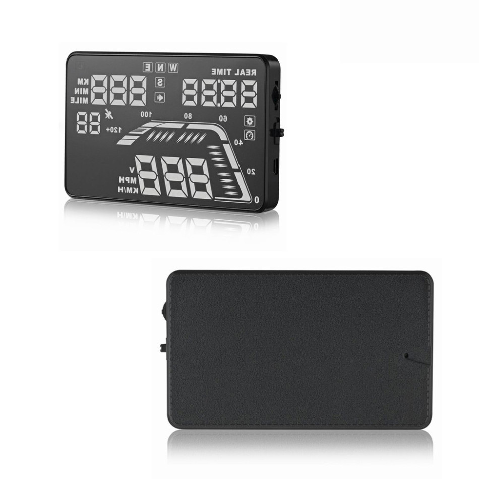 Q7 5.5" Universal Auto Car HUD GPS Head Up Display ...