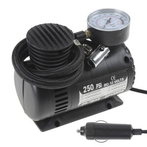 electric car tyre inflator & air compressor pump